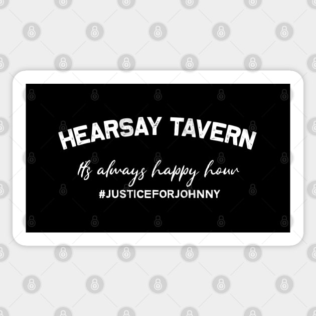 Hearsay Tavern Sticker by Your Friend's Design